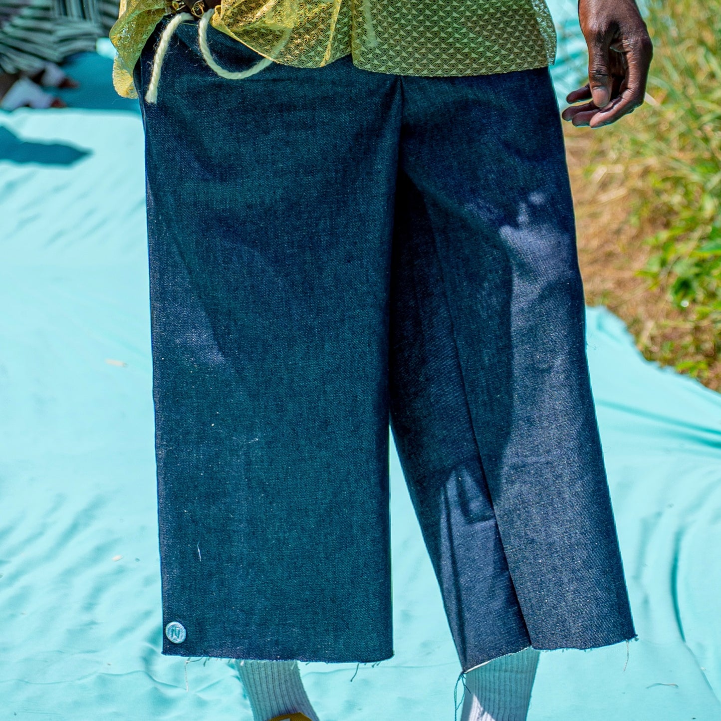 Bermuda en jean