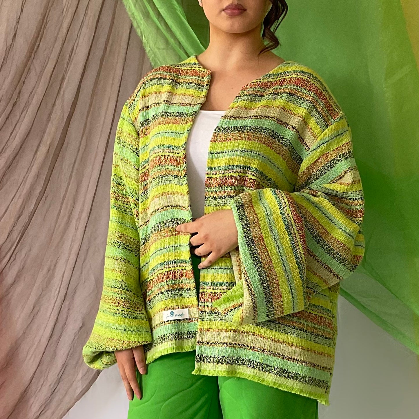 Gilet tissé