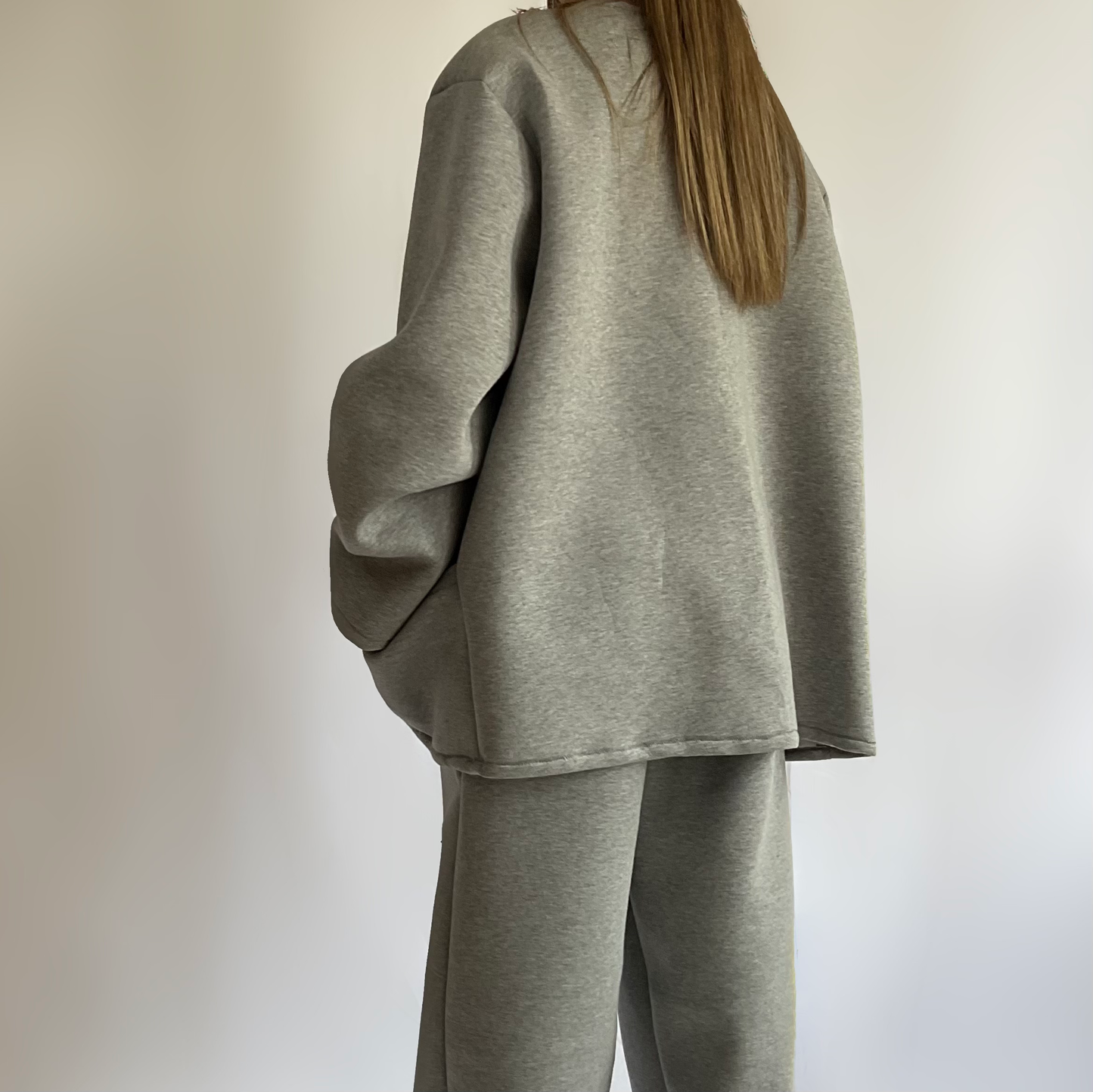 Ensemble jogging oversize