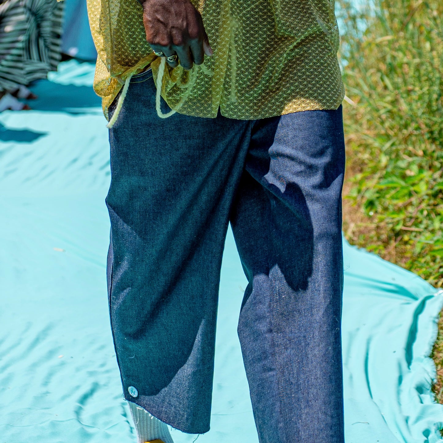 Bermuda en jean