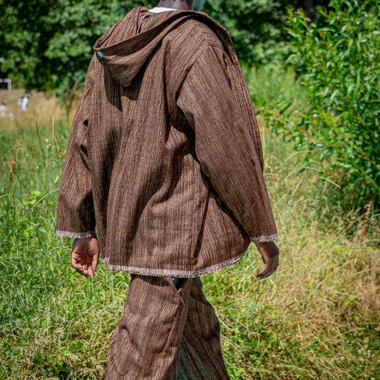 Ensemble à capuche texturé