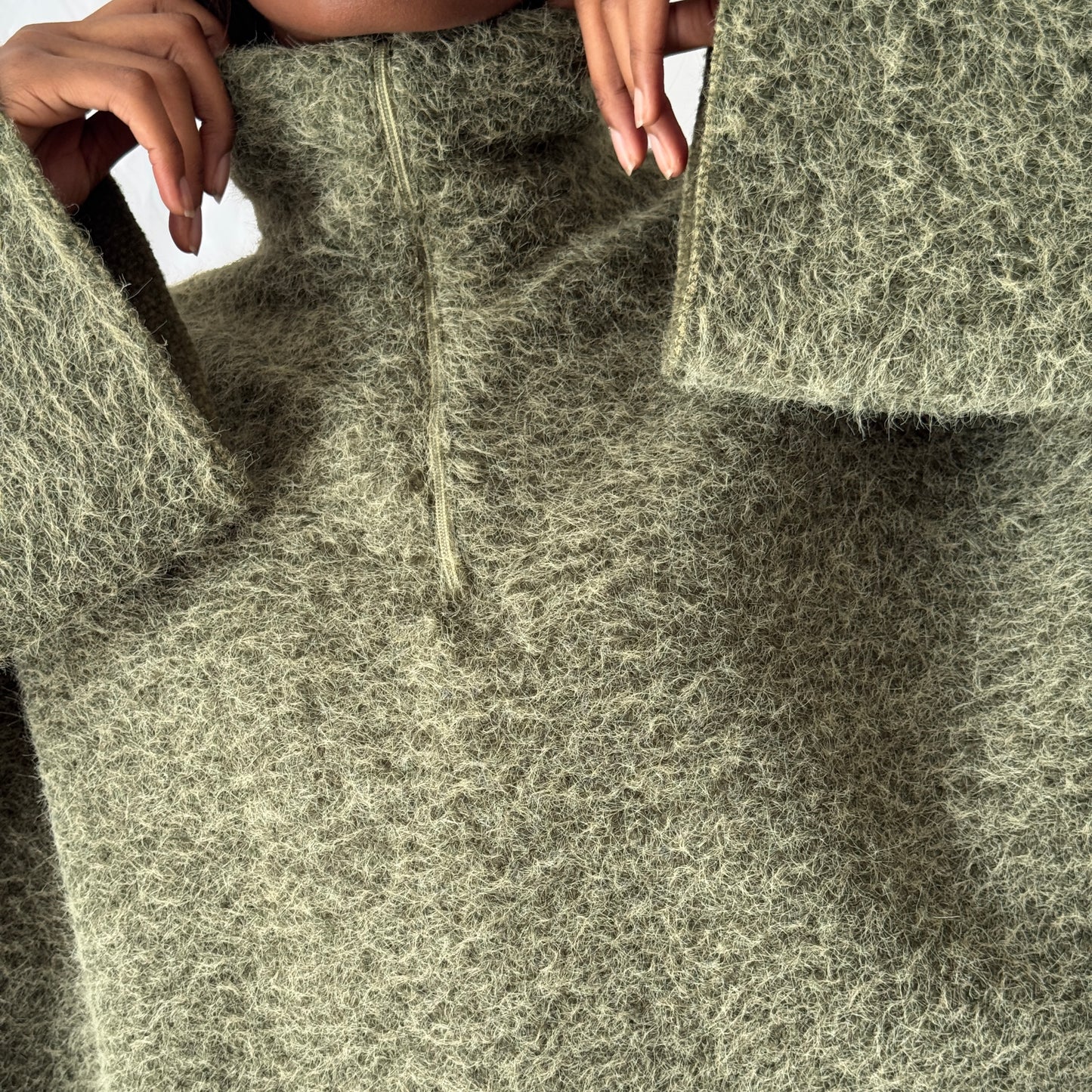 Sweat mohair