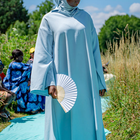 Robe à double manche