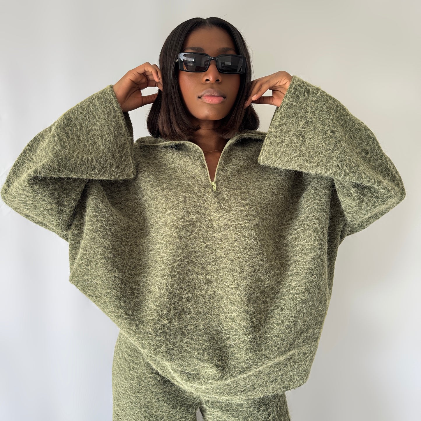 Sweat mohair