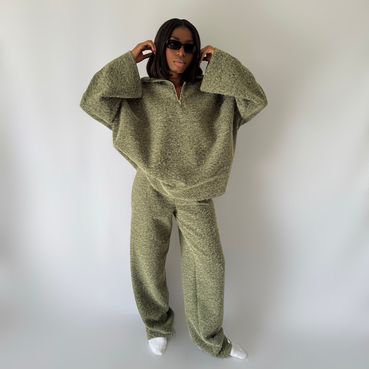 Jogging mohair